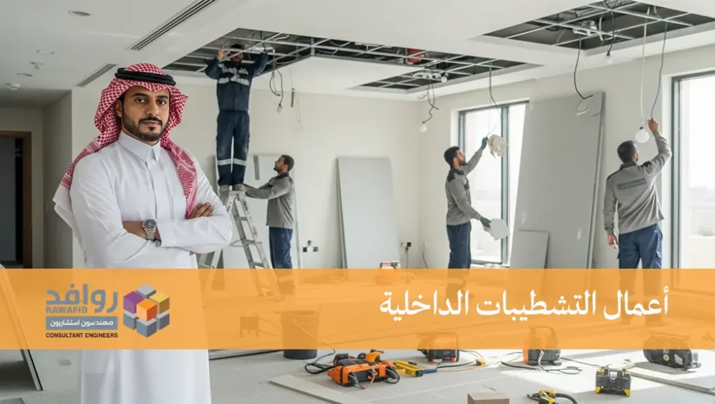 أعمال التشطيبات الداخلية